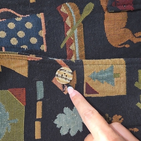 Vintage Moose/Bear/Canoe Outdoors Nature Jacket-Size Large (Vintage 11/12) - Picture 7 of 16